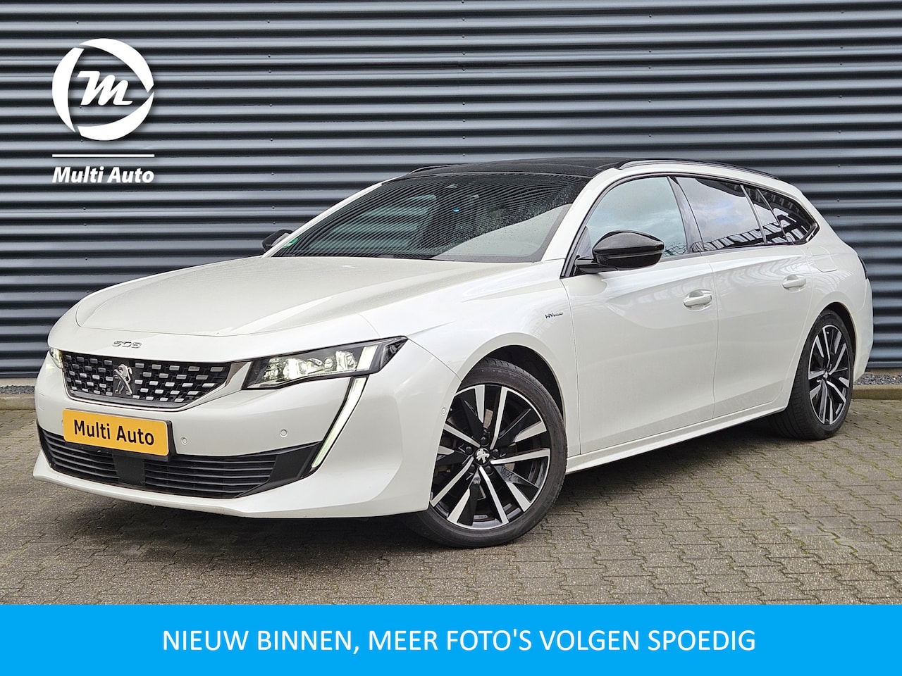 Peugeot 508 SW - 1.6 HYbrid GT Plug In Hybrid 225pk PHEV | Panodak | Trekhaak Afn. | Alcantara Memory Stoel - AutoWereld.nl