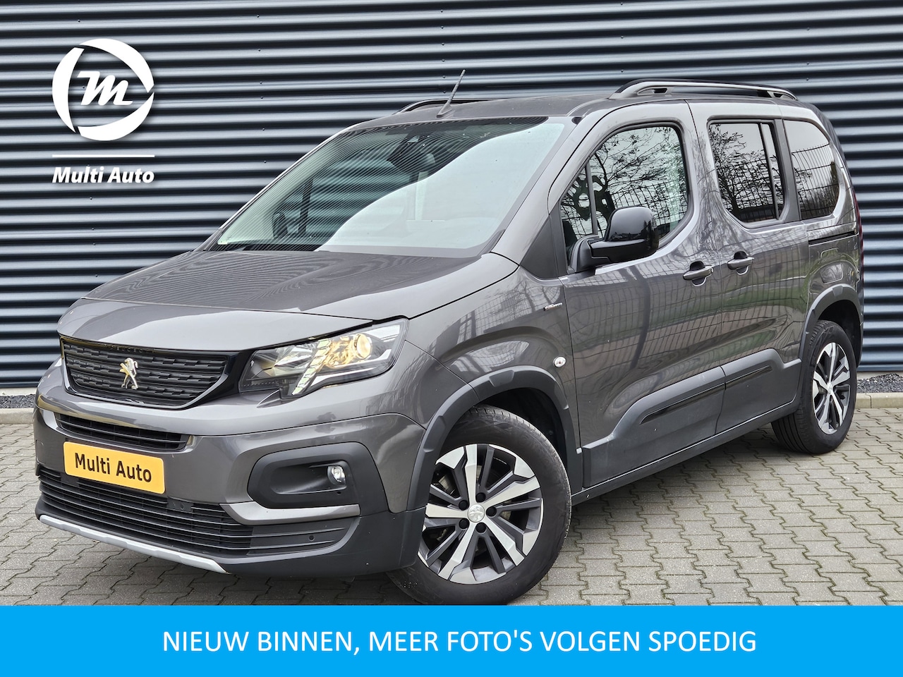 Peugeot Rifter - 1.2 Puretech GT-Line 130pk Automaat 5 Persoons | Adaptive Cruise | 360 Camera | Keyless | - AutoWereld.nl