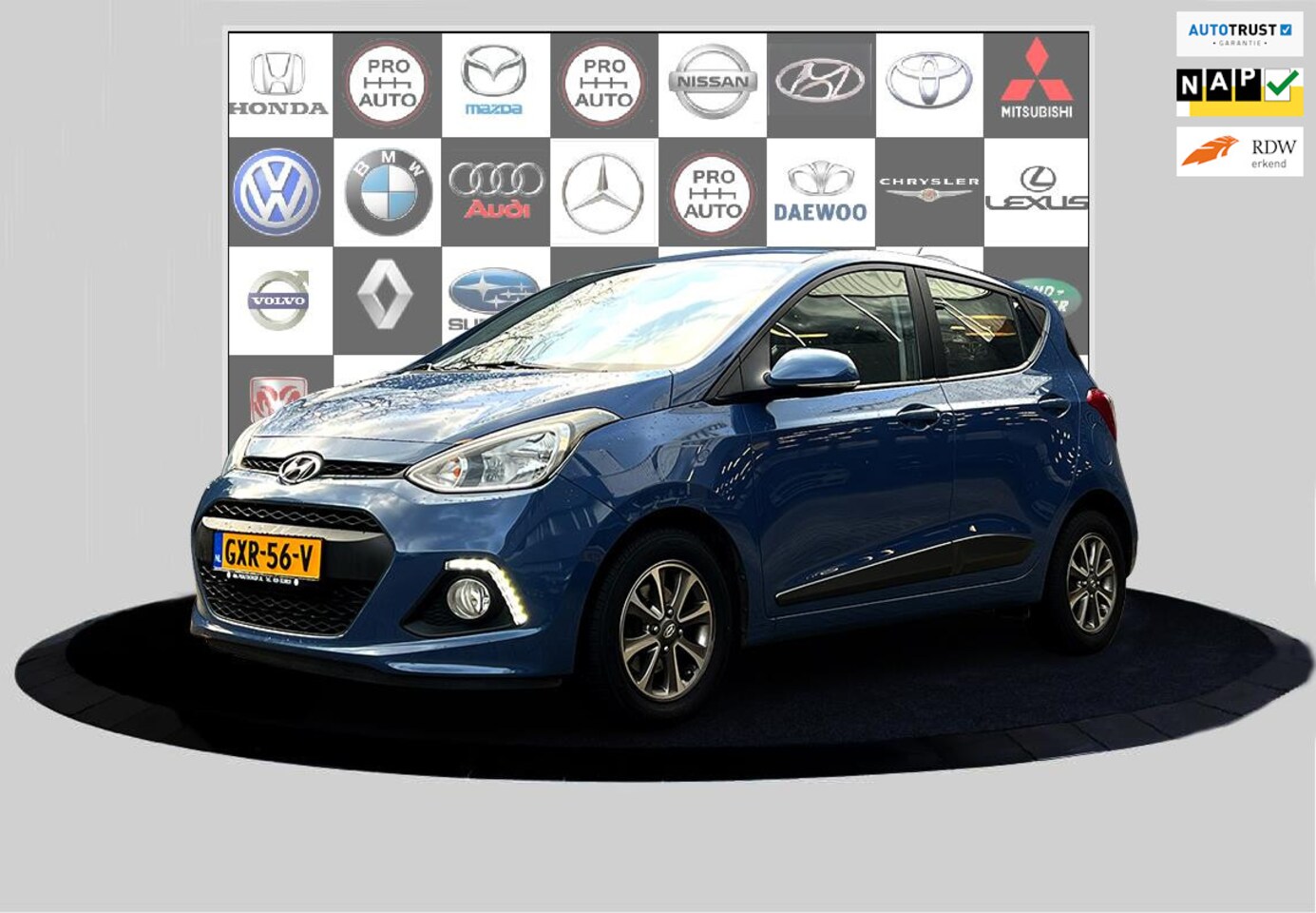 Hyundai i10 - 1.0i i-Motion Comfort Automaat PDC - AutoWereld.nl