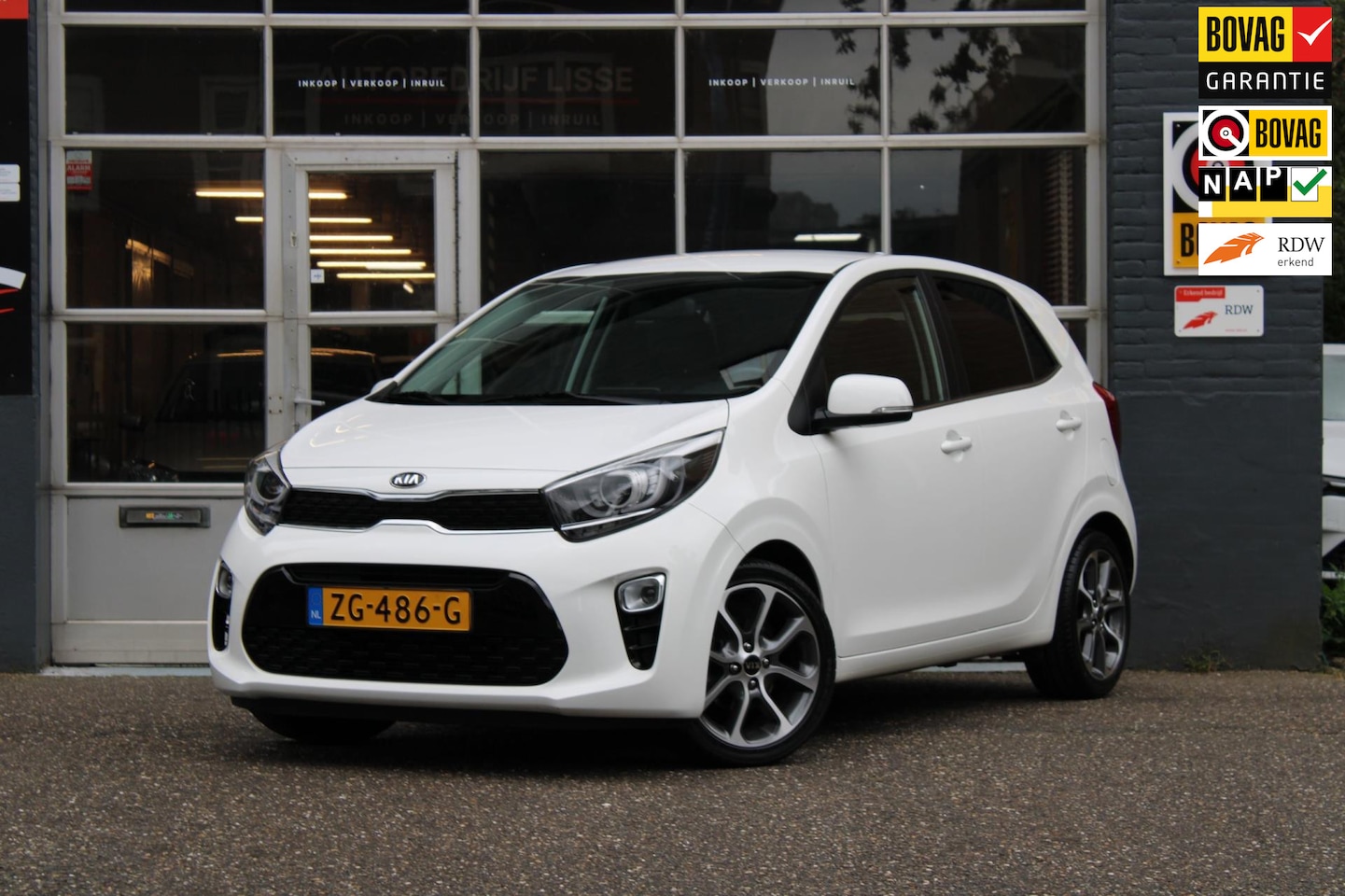 Kia Picanto - 1.0 CVVT Design Edition Airco Camera CarPlay Nap - AutoWereld.nl