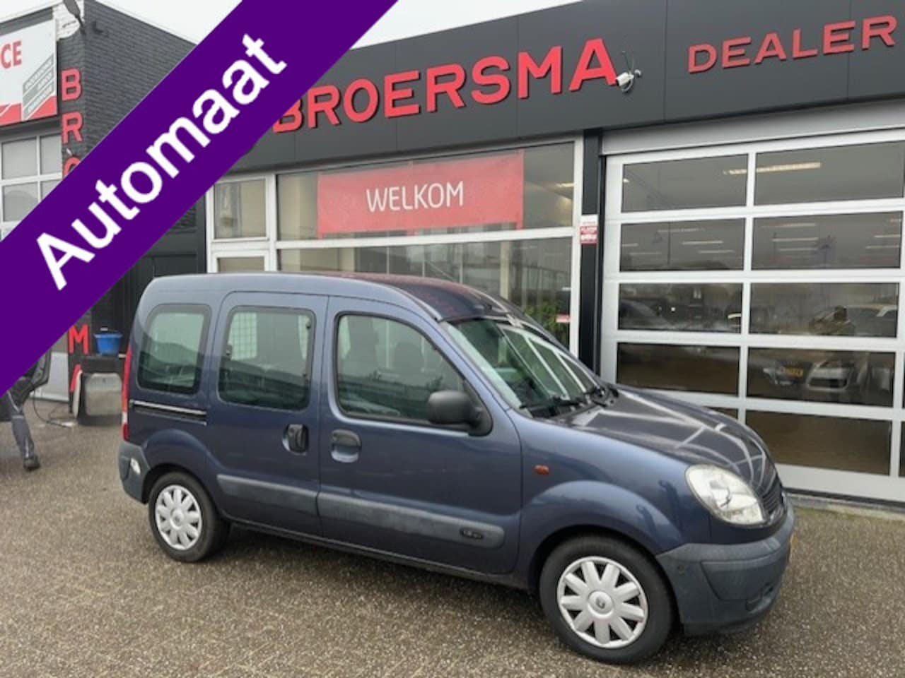 Renault Kangoo - 1.6-16V Expression AUTOMAAT  * NIEUWE APK * - AutoWereld.nl