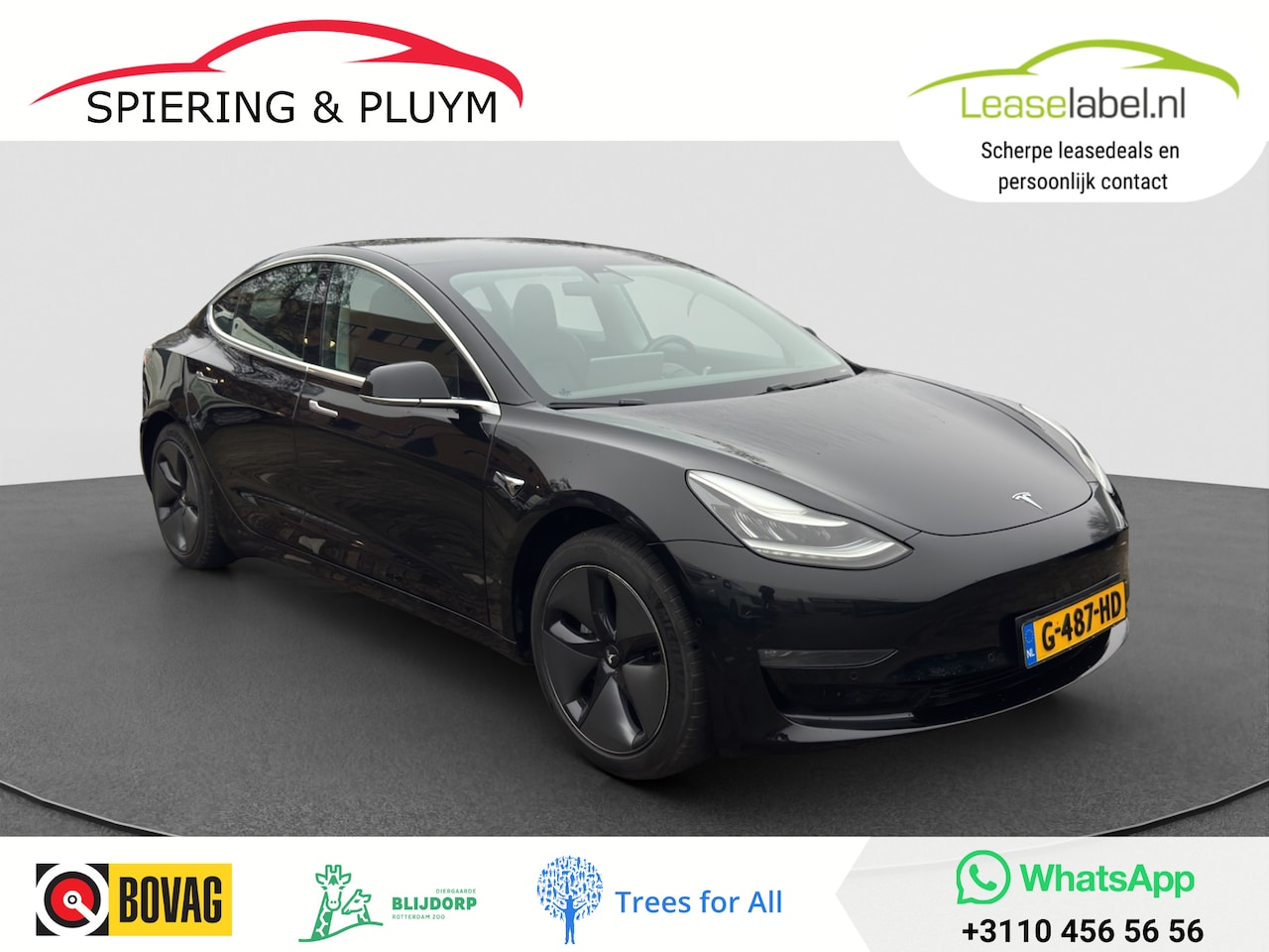 Tesla Model 3 - Long Range RWD Long Range AWD 75 kWh | Autopilot | FSD3 Comp. | Pano - AutoWereld.nl