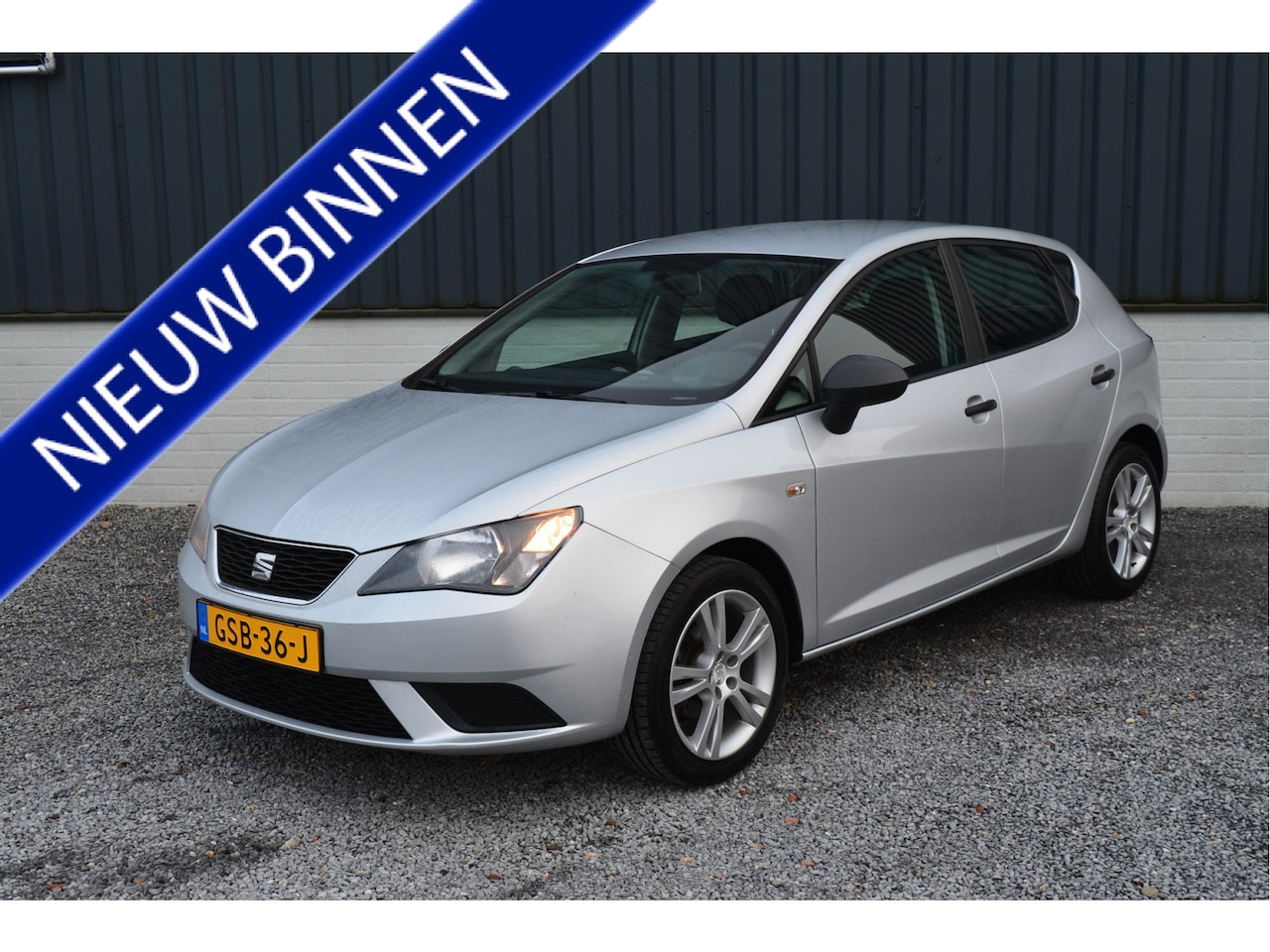 Seat Ibiza - 1.0 MPI Reference 5 drs | Airco | LM Velgen | Navigatie | Airbags | Getint Glas VERKOOP TE - AutoWereld.nl