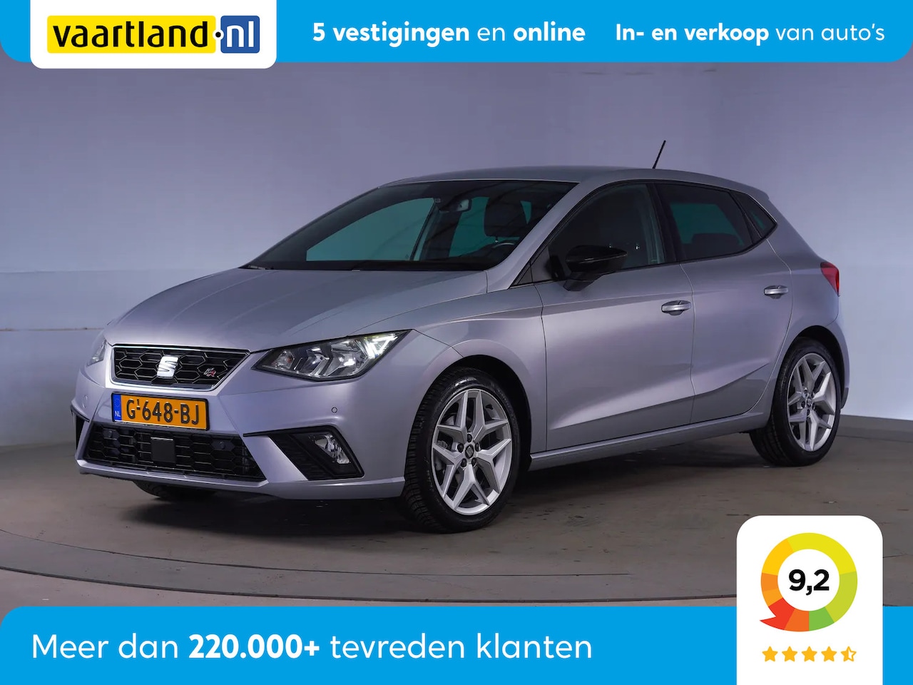 Seat Ibiza - 1.0 TSI FR Business Intense Aut [ Parkeersensoren Nav Climate control ] - AutoWereld.nl