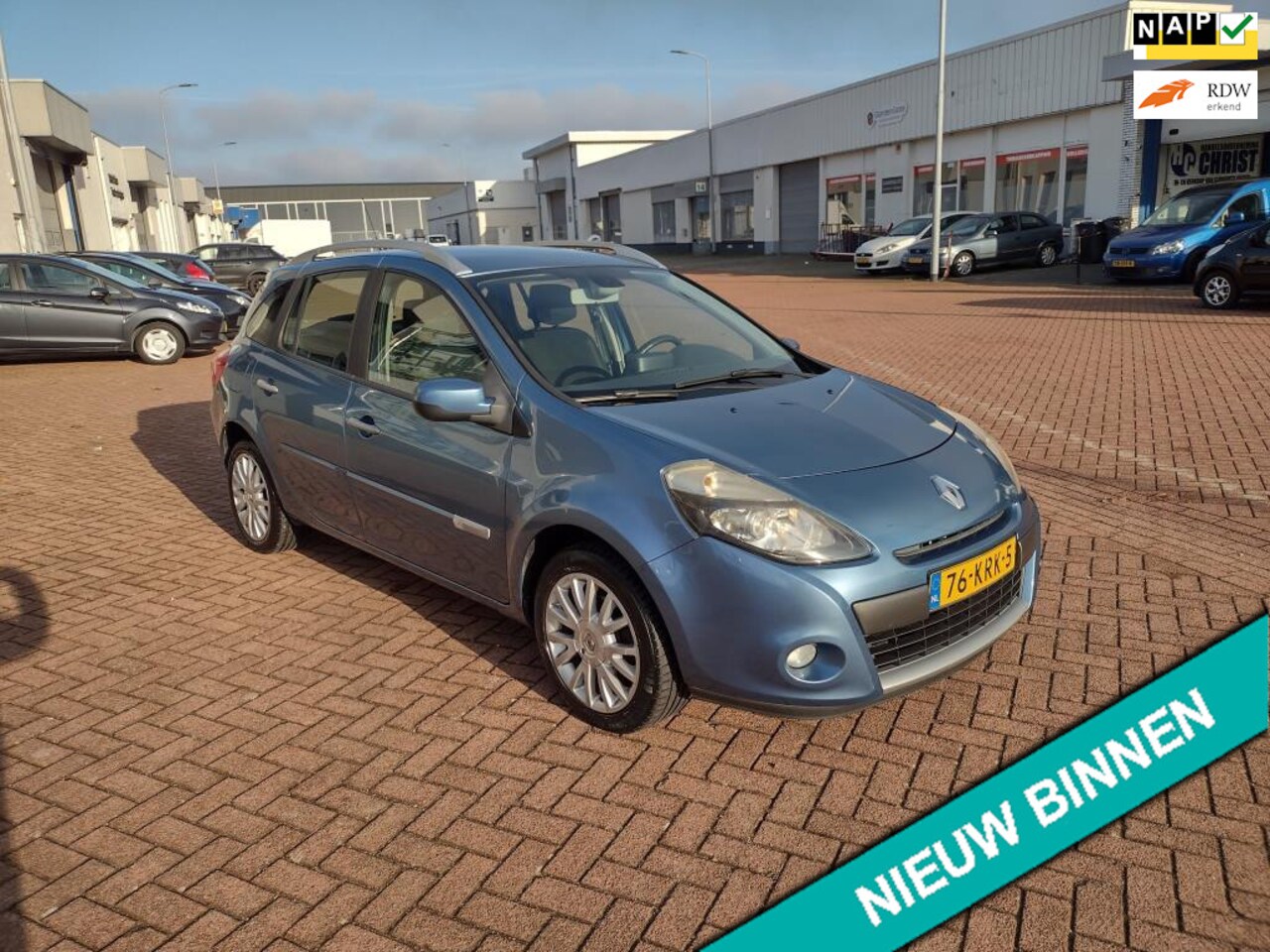 Renault Clio Estate - 1.2 TCE Sélection Business Sport MOOIE AUTO BEL 0619590613 AIRCO 5 DRS - AutoWereld.nl