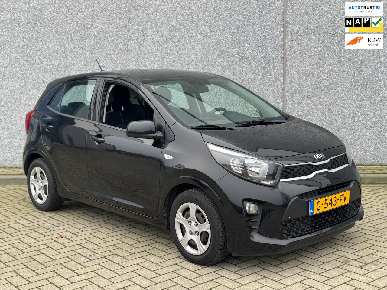 Kia Picanto - 1.0 MPi ComfortLine-1eEigenaar-Topstaat-Airco-NAP - AutoWereld.nl