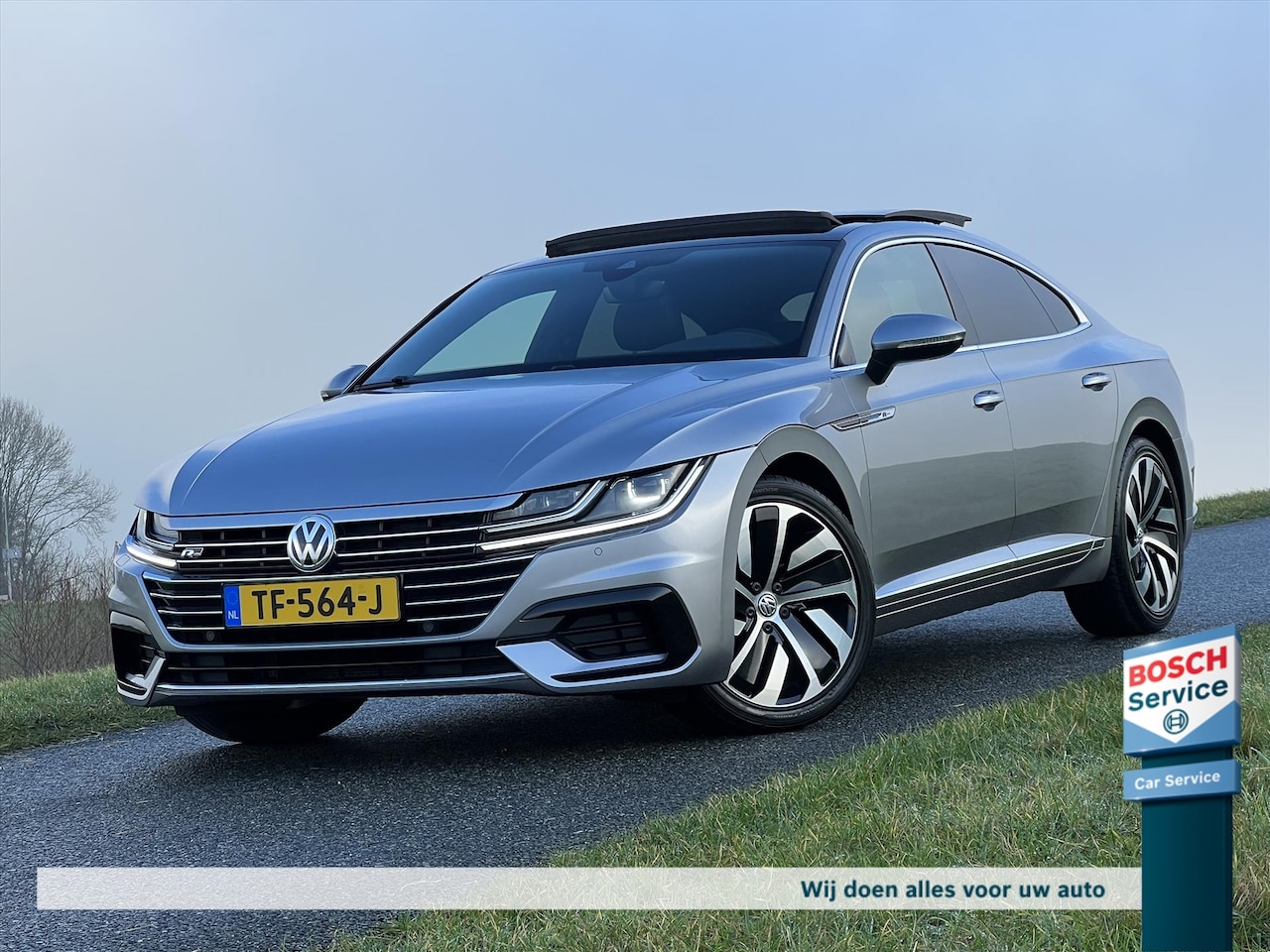 Volkswagen Arteon - 1.5 TSI 3X R-Line 150PK / Pano / Virtual Cockpit / Org NL / Elektr stoelen / Keyless / Car - AutoWereld.nl