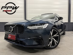 Volvo V90 - T6 AWD R-Design PANO/HEAD-UP/H&K/ACC/360CAMERA/MEMORY/LEER-ALCANTARA SPORT/PILOT-ASSIST/DA