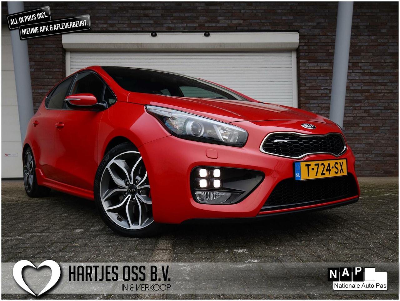 Kia Cee'd - 1.6 T-GDi GT 5drs. 204pk (Vol-Opties!) - AutoWereld.nl