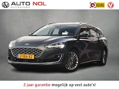 Ford Focus Wagon - 1.0 EcoBoost Hybrid Vignale | Trekhaak | HUD | Leer | Stuur- en Stoelverw