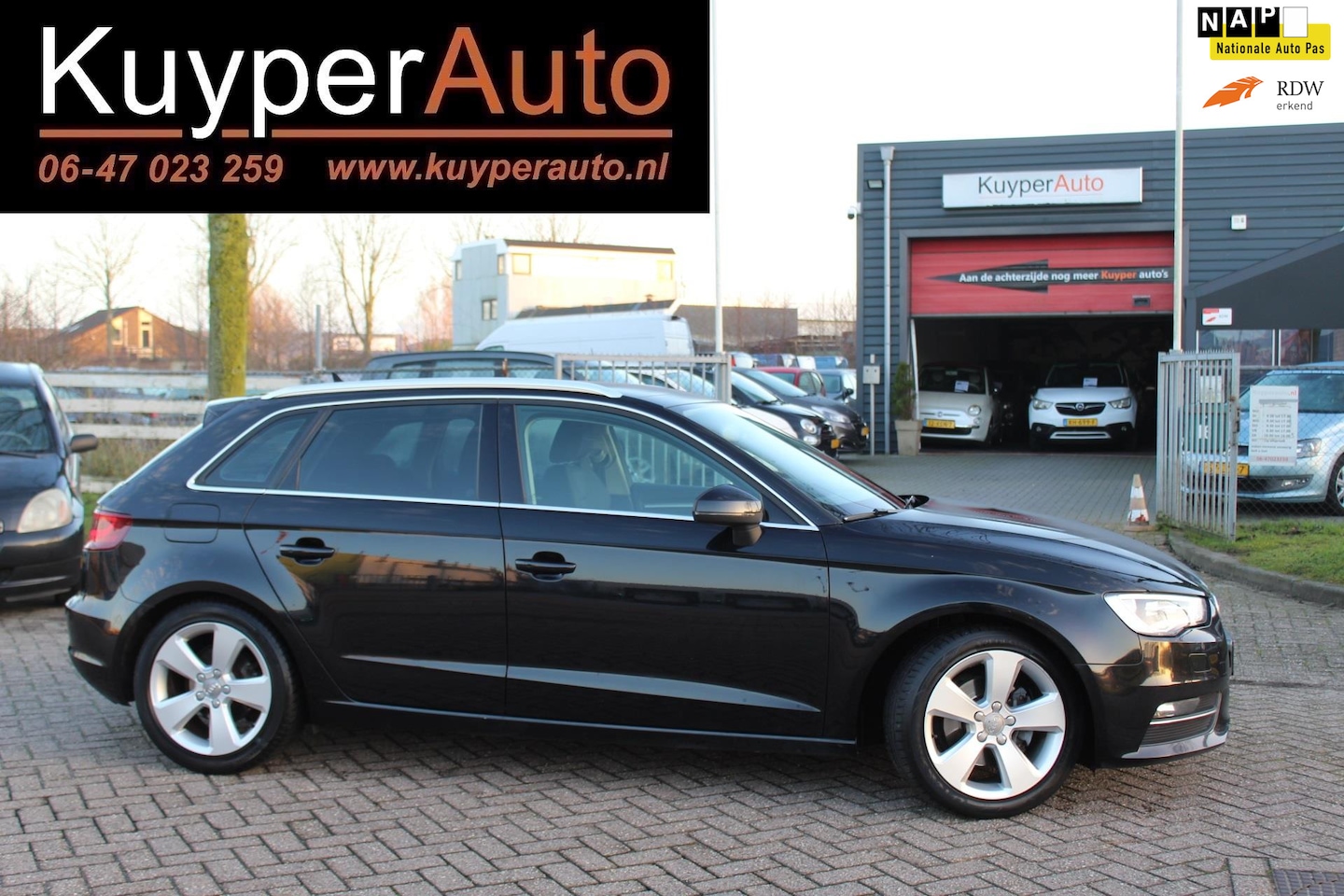 Audi A3 Sportback - 1.4 TFSI Ambition Pro Line plus NETTE AUTOMAAT VOL OPTIES - AutoWereld.nl