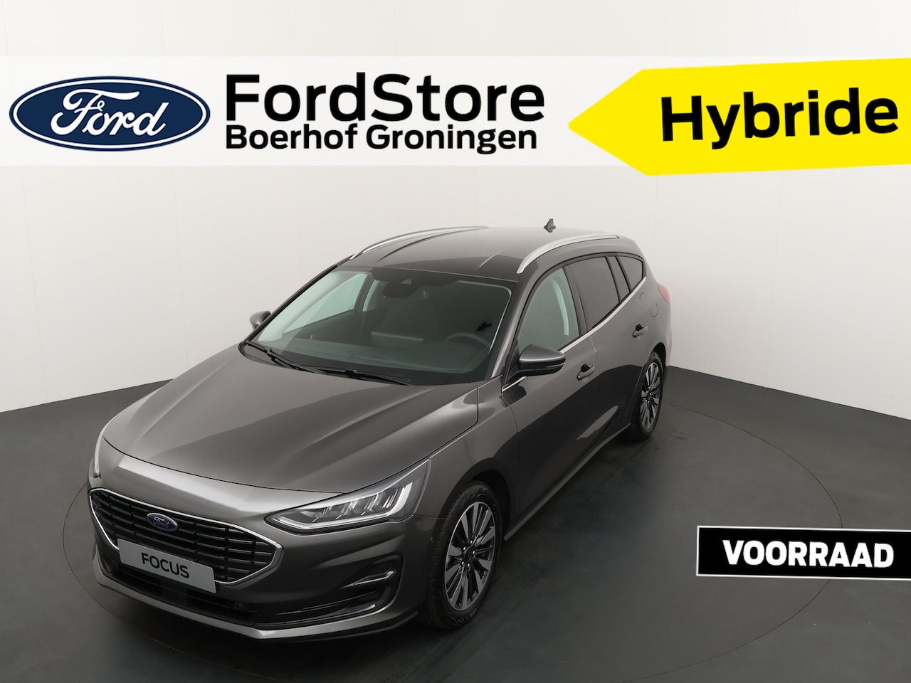 Ford Focus Wagon - EcoBoost 125pk Hybrid Titanium X | AGR | - AutoWereld.nl