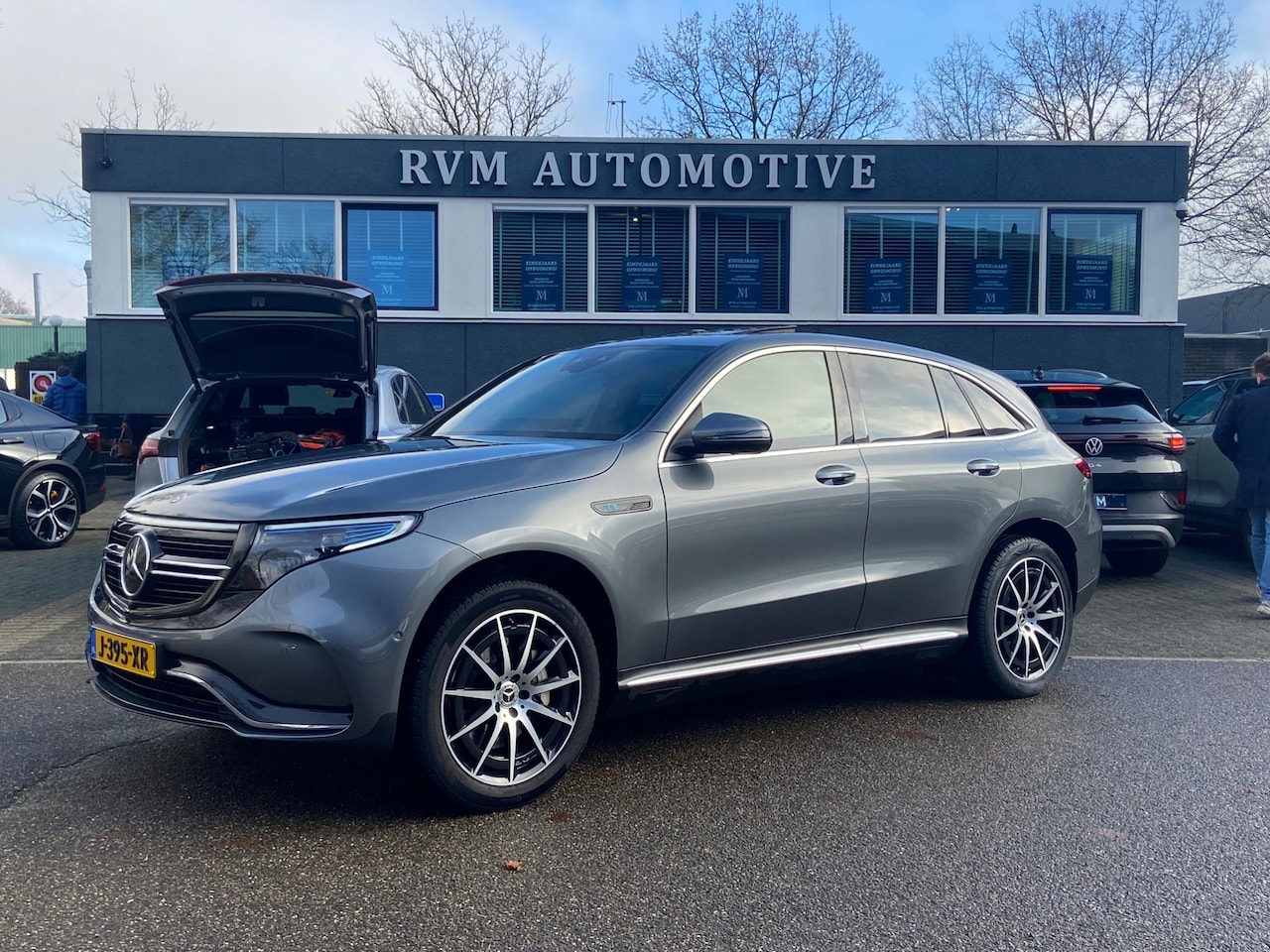 Mercedes-Benz EQC - 400 4MATIC AMG 80 kWh VAN: 46.900,- VOOR 42.877,- EINDEJAARSVOORDEEL: 4.023,- RIJKLAARPRIJ - AutoWereld.nl