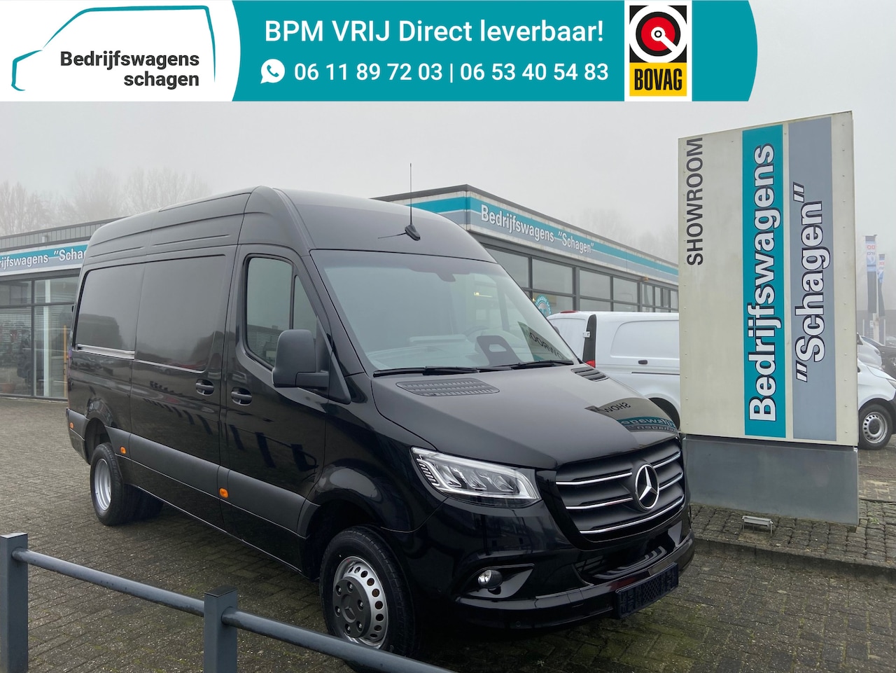 Mercedes-Benz Sprinter - 519 CDI L2H2 Pro | Facelift | 2x Schuifdeur | 3.5T AHW | Dubbellucht | DIStronic | LED - AutoWereld.nl