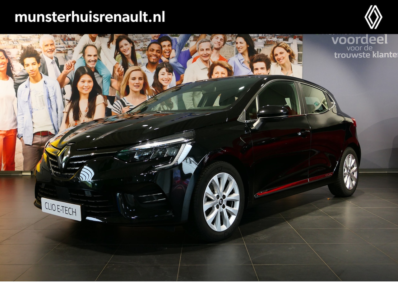 Renault Clio - 1.6 E-Tech Hybrid 140 Intens - 360 Camera, Sensoren v+a, Cruise, Groot scherm - AutoWereld.nl