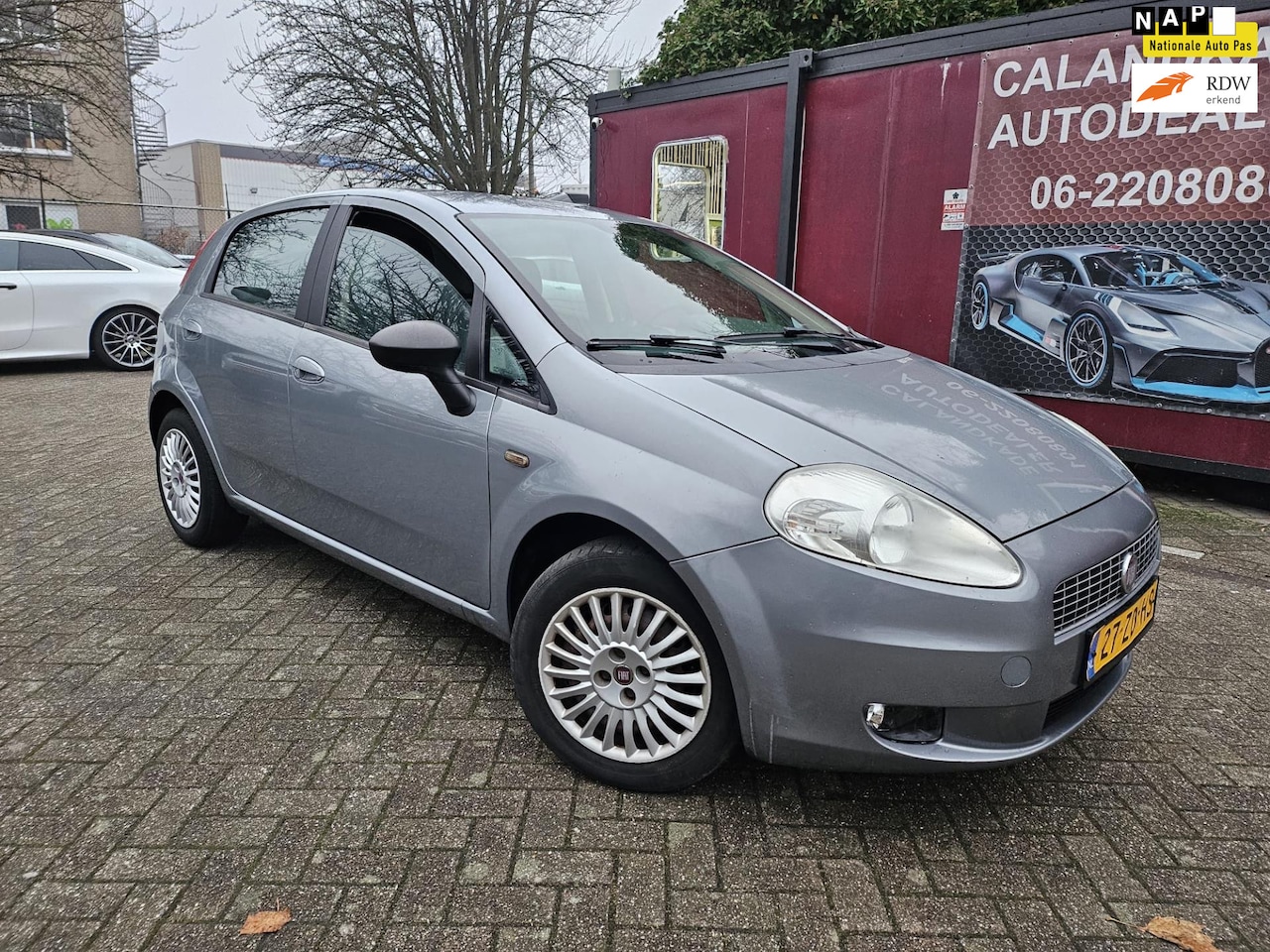 Fiat Grande Punto - 1.2 Dynamic* Elek pakket* City* Airco* Nw apk - AutoWereld.nl