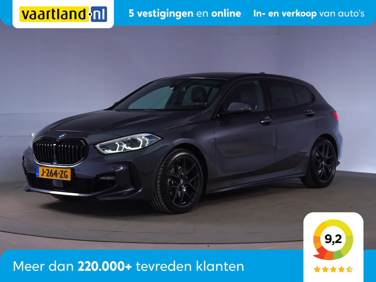 BMW 1-serie - 118i M Sport Executive Aut. [ Navi Camera Half leder ] - AutoWereld.nl