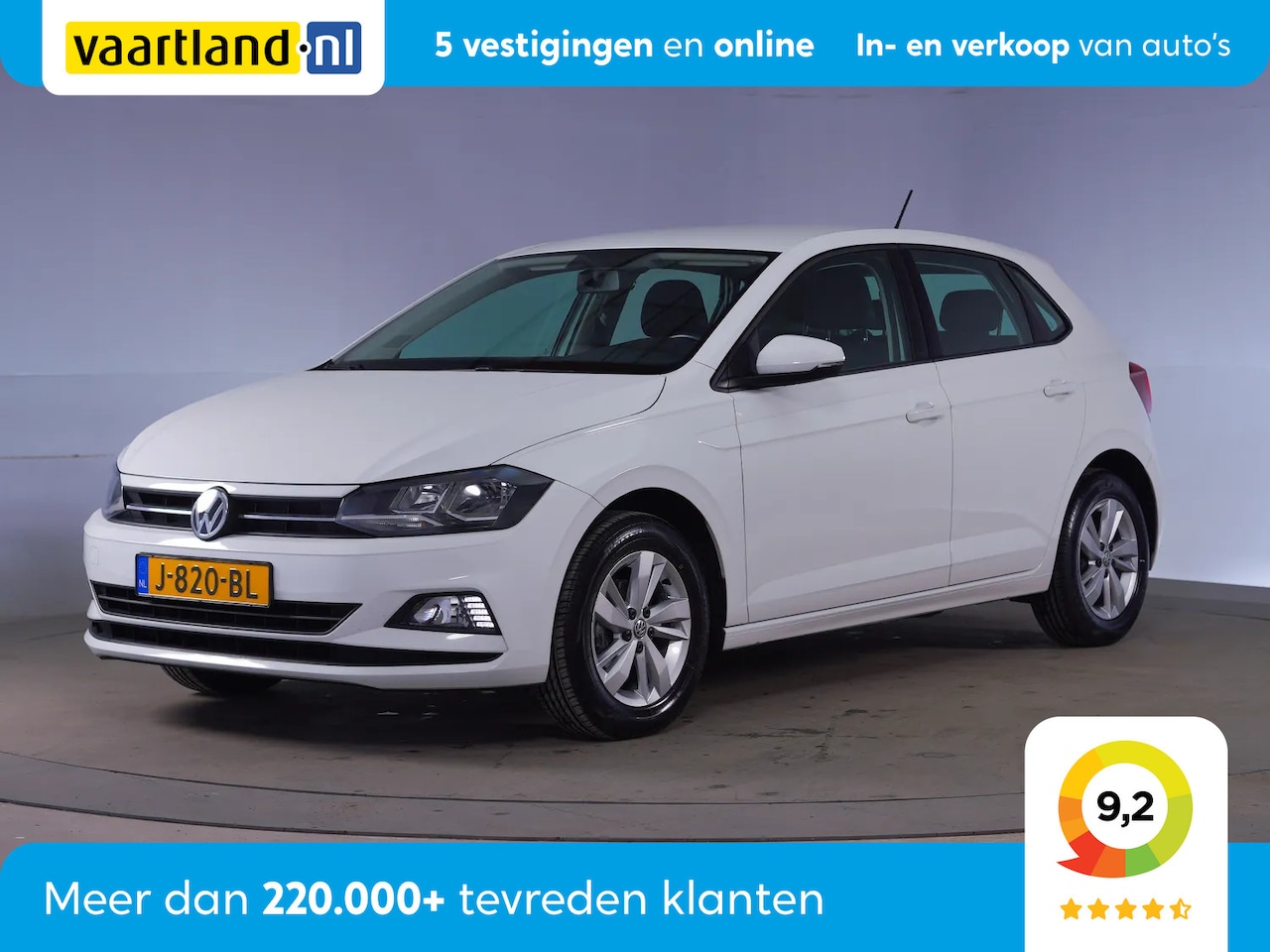 Volkswagen Polo - 1.0 TSI Comfortline Executive [ Nav DAB Radar 15Inch Sassari-velgen ] - AutoWereld.nl