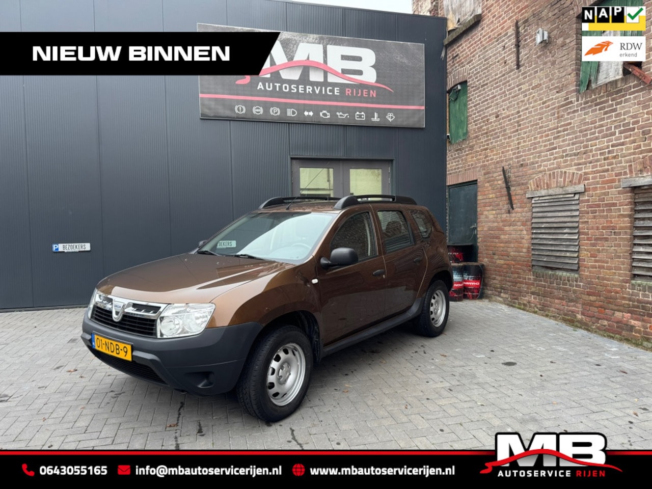 Dacia Duster - 1.6 Ambiance 2wd 1.6 Ambiance 2wd - AutoWereld.nl