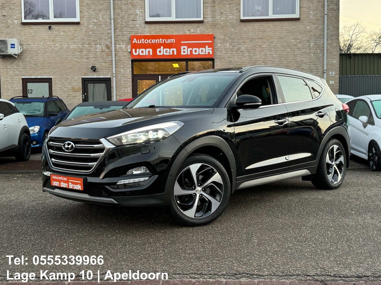 Hyundai Tucson - 1.6 T-GDi Premium 4WD Automaat Panorama Xenon Leder Navi Camera Keyless Full Options - AutoWereld.nl