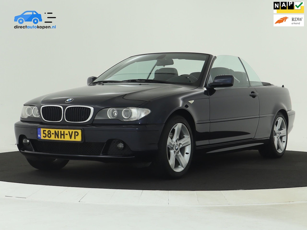 BMW 3-serie Cabrio - 318Ci Executive Leer | Stoelverwarming | NL auto - AutoWereld.nl