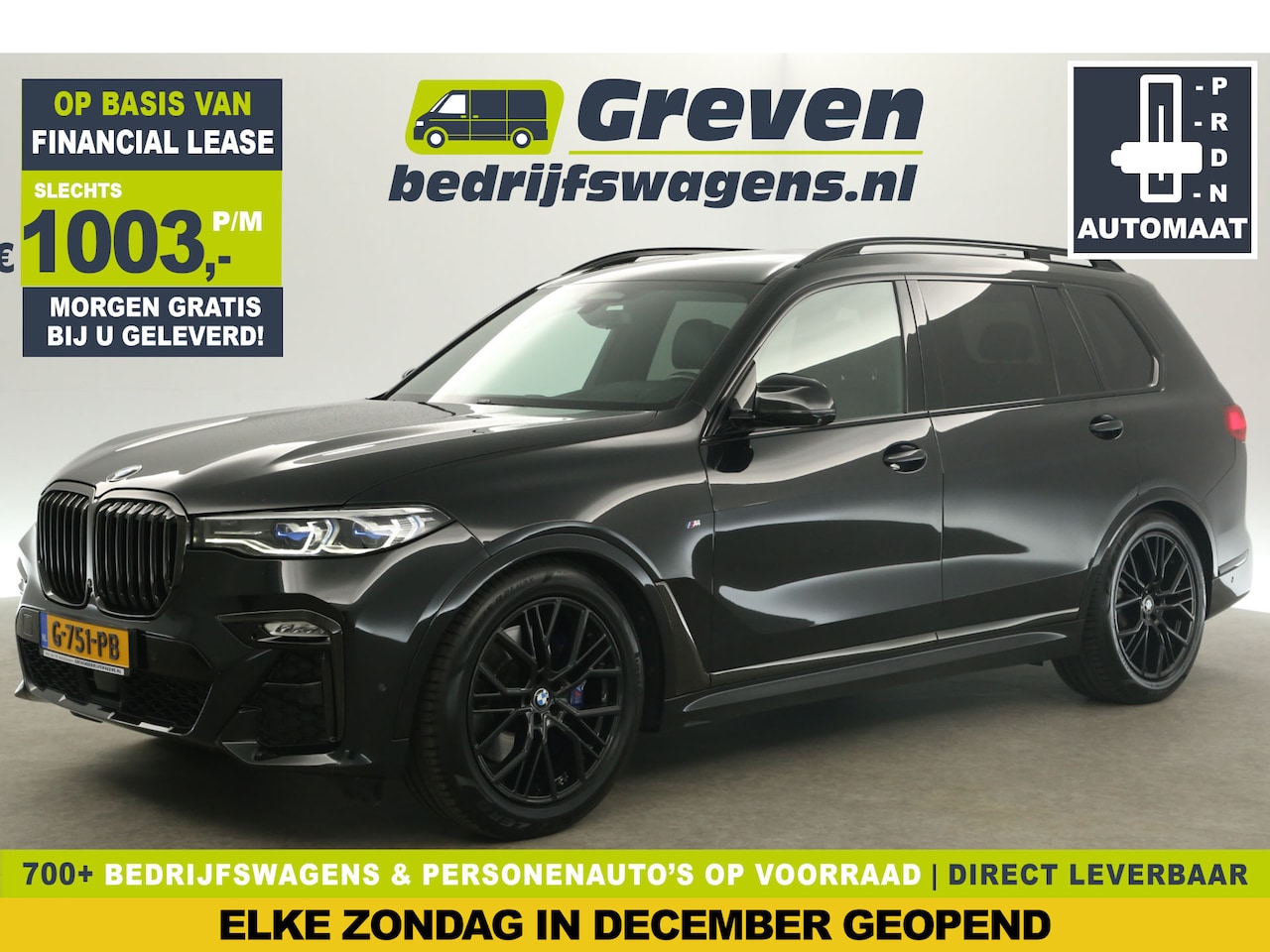 BMW X7 - xDrive30d M-Sport 266PK Automaat Pano BMW-Laser Bowers&Wilkins 7 Persoons Sfeerverl. 360Ca - AutoWereld.nl