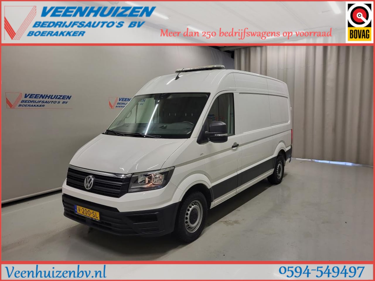 Volkswagen Crafter - 2.0TDI 177pk L3/H3 3500KG Trekgewicht Euro 6! - AutoWereld.nl