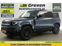 Land Rover Defender - 2.0 D240 3500KG Trekgew. Grijs kenteken 241PK Automaat VAN Clima 360Camera Carplay LED Vir