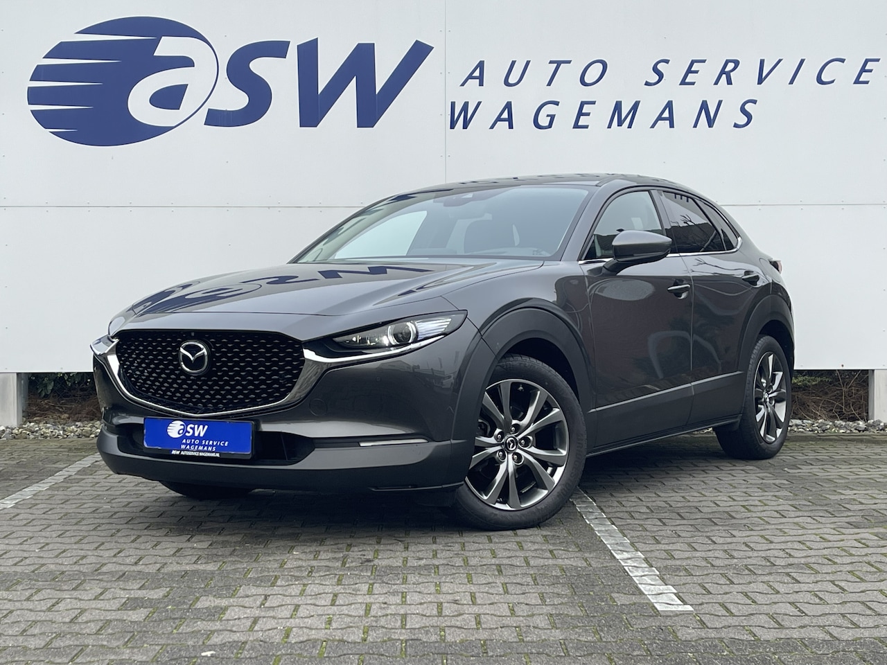 Mazda CX-30 - 2.0 e-SkyActiv-X M Hybrid Luxury | CarPlay | Leder | ACC | LED | DAB+ | 360* Camera | 18 i - AutoWereld.nl