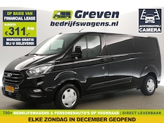 Ford Transit Custom - 300 2.0 TDCI L2H1 Limited Airco Cruise Carplay Camera Navi 2xSchuifdeur PDC 3 Persoons LED