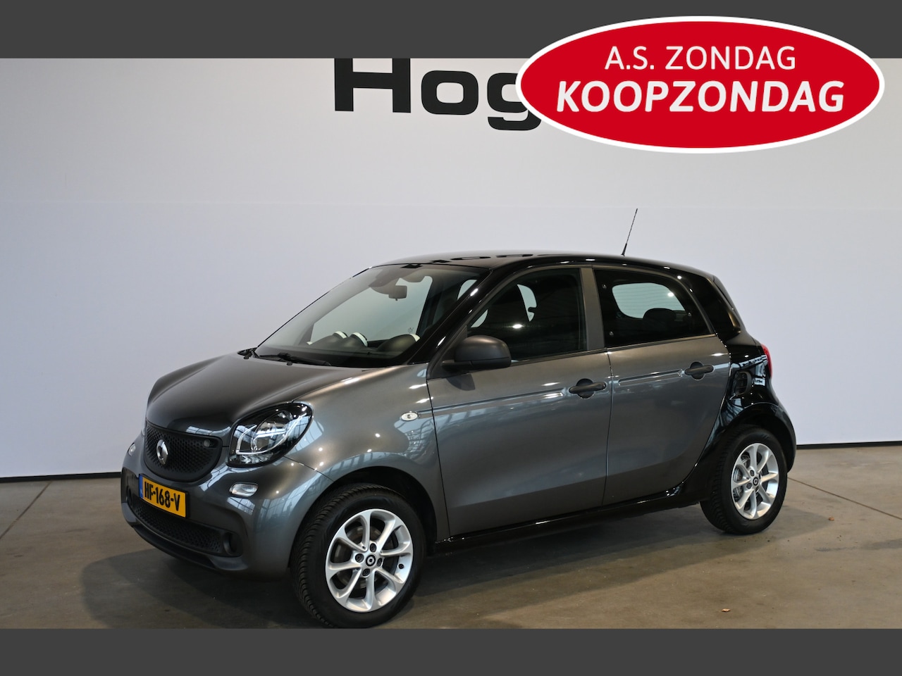 Smart Forfour - 1.0 Pure NAP! Automaat Ecc Airco Cruise control LED Rijklaaprijs Inruil Mogelijk! - AutoWereld.nl