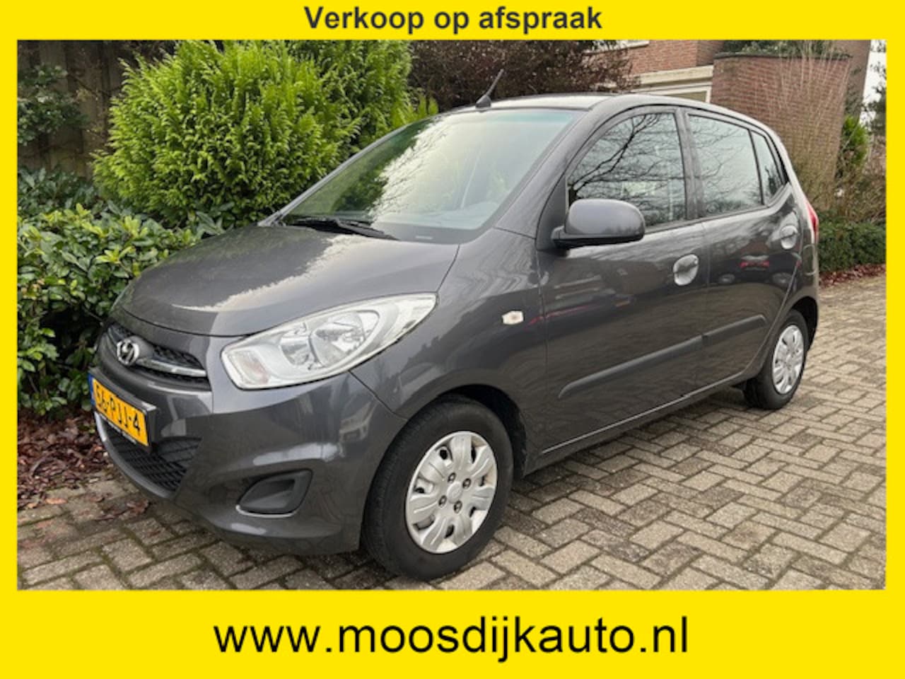 Hyundai i10 - 1.2 i-Drive Cool Airco/ Orig NL auto/ 5 drs/ met NAP/ Nw-APK/ Verkoop alleen op afspraak 0 - AutoWereld.nl