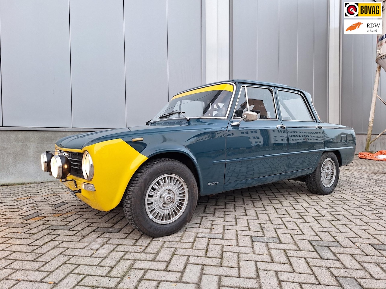 Alfa Romeo Giulia - 1600 rally klaar - AutoWereld.nl