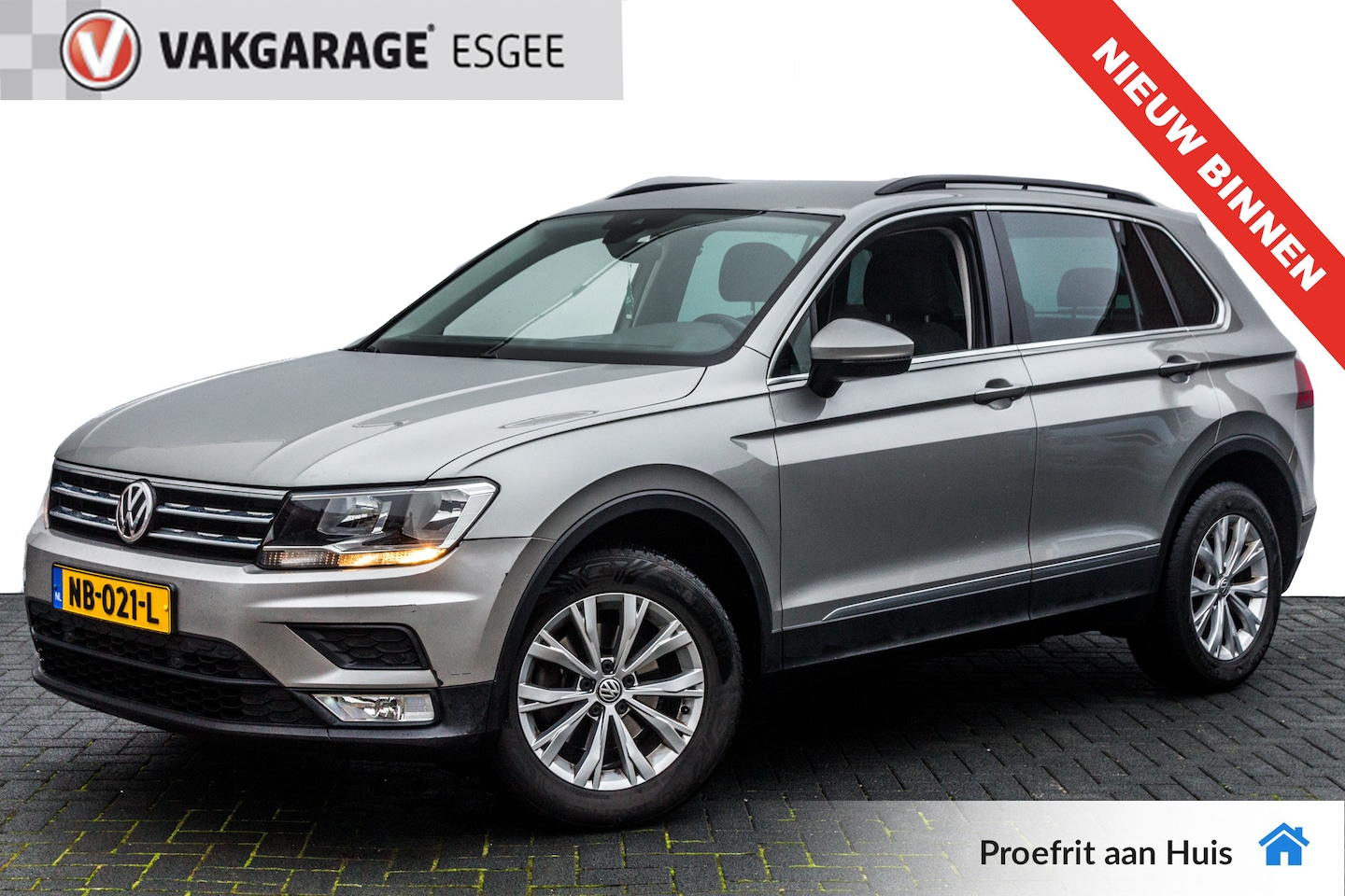 Volkswagen Tiguan - 1.4 TSI 4Motion Comfortline Rijklaar Trekhaak | Trekhaak | Clima | Navigatie | PDC V/A | S - AutoWereld.nl