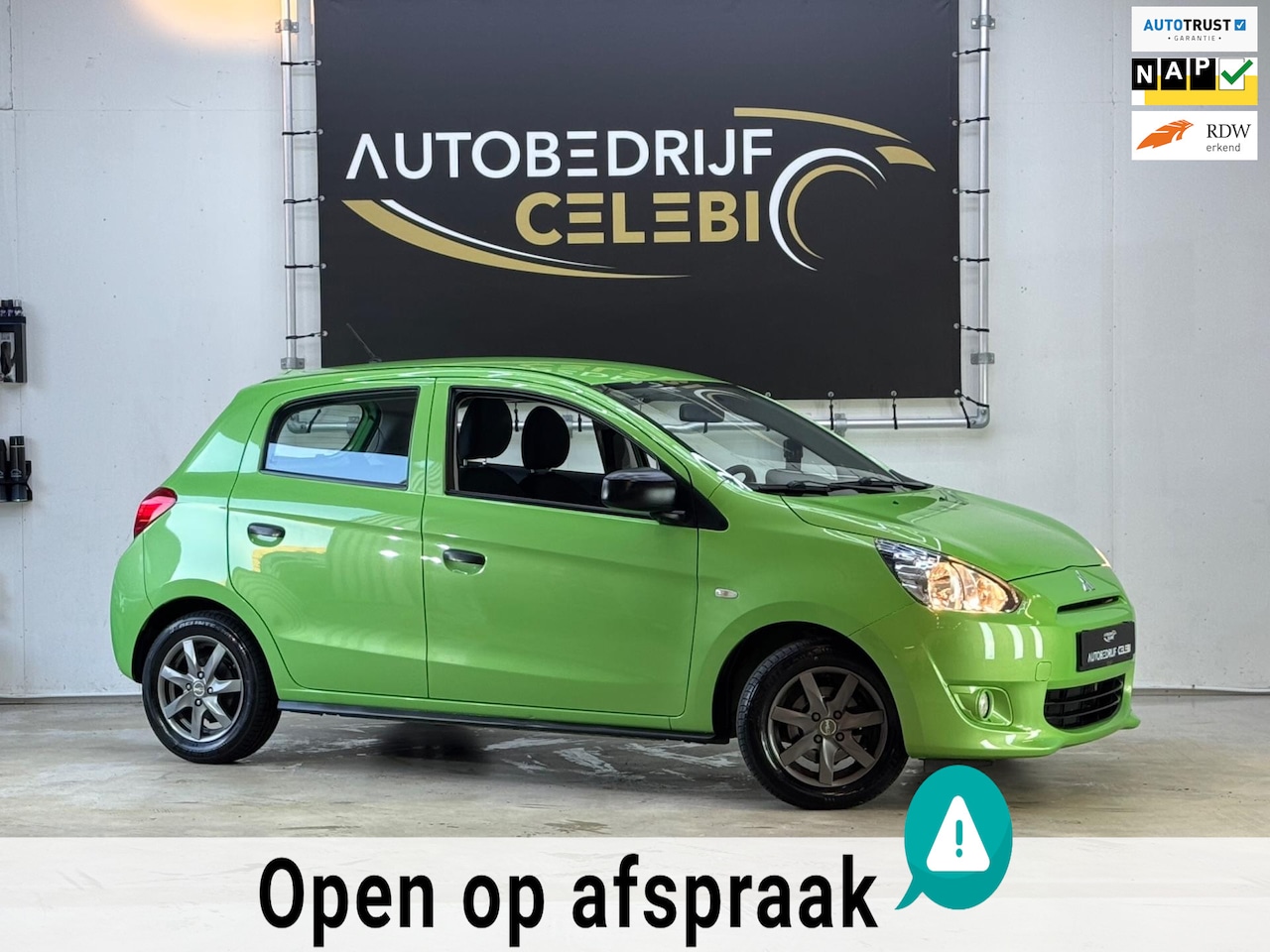 Mitsubishi Space Star - 1.0 Intense 2014 GROEN APK|AIRCO|ELKTR - AutoWereld.nl