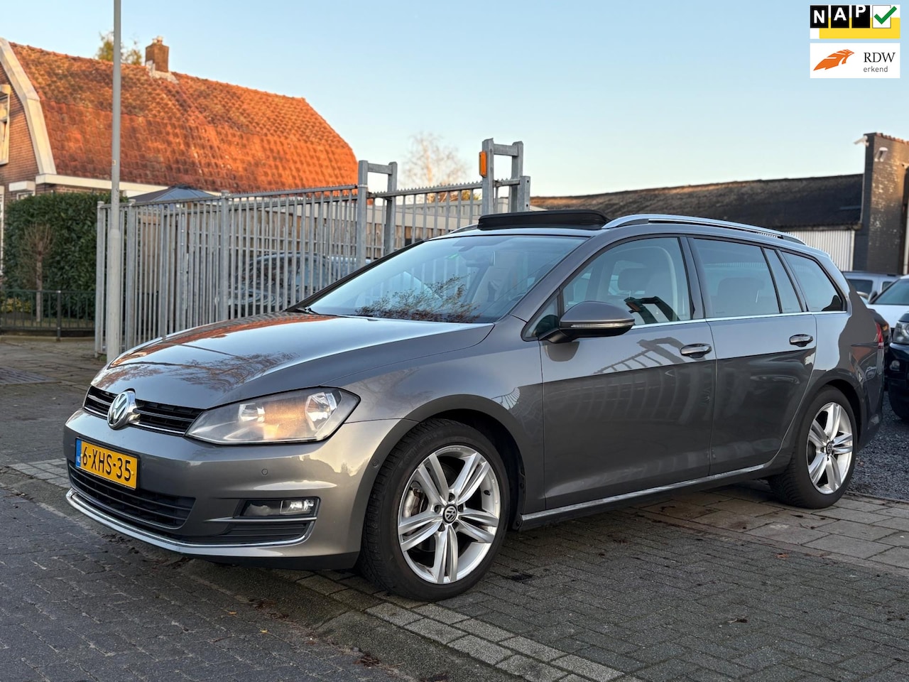 Volkswagen Golf Variant - 1.4 TSI Highline | Panoramadak | groot Navi | camera | - AutoWereld.nl