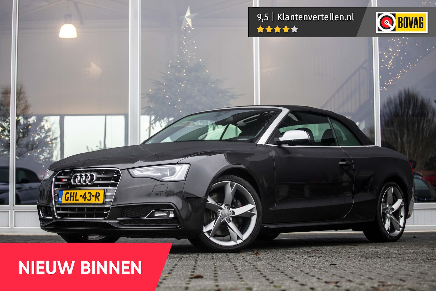 Audi A5 Cabriolet - 3.0 TFSI S5 quattro | Unieke staat | B&O | Leder - AutoWereld.nl