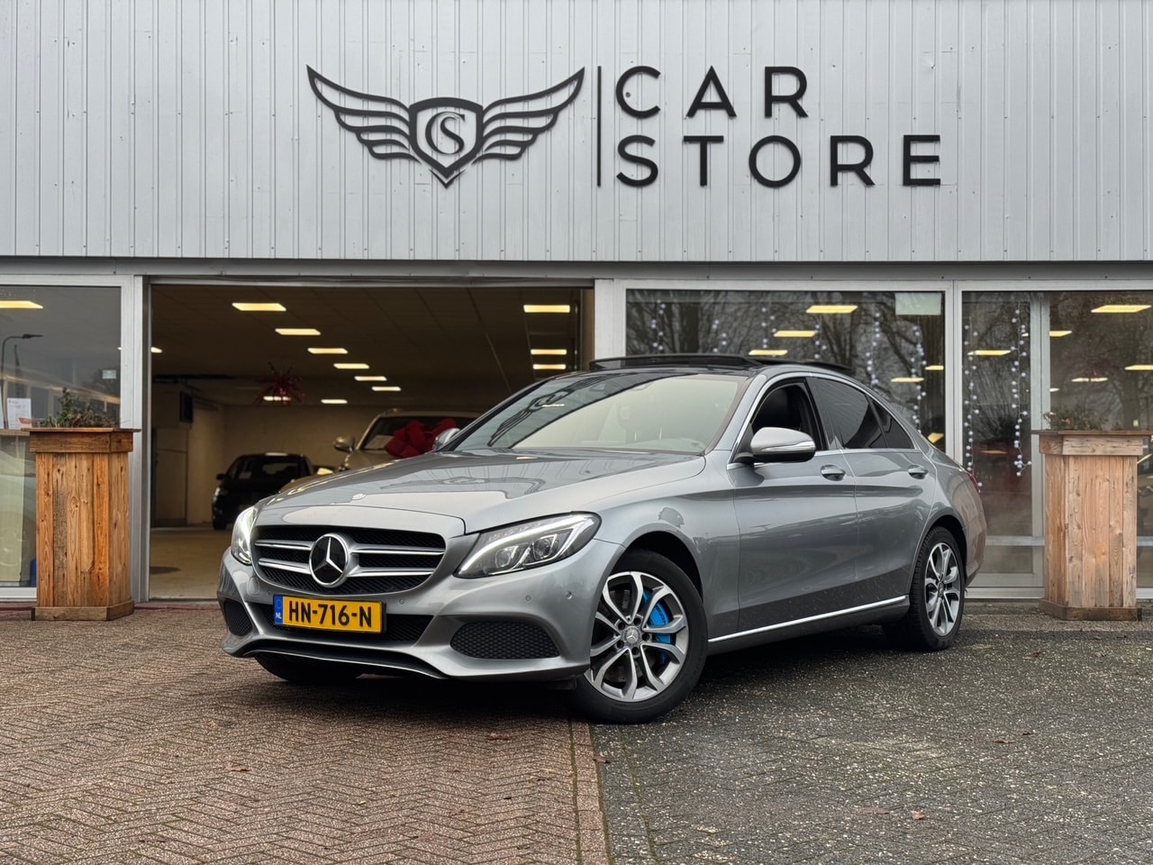 Mercedes-Benz C-klasse - 350 e Lease Edition |PANO|BURMESTER|HEAD UP|SFEER|LEDER|ACC|ST VWM|LANE ASSIST - AutoWereld.nl