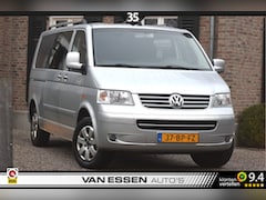 Volkswagen Transporter - 2.5 TDI 340 Trendline DC 2x Schuifdeur Airco Trekhaak Marge APK-02-2026