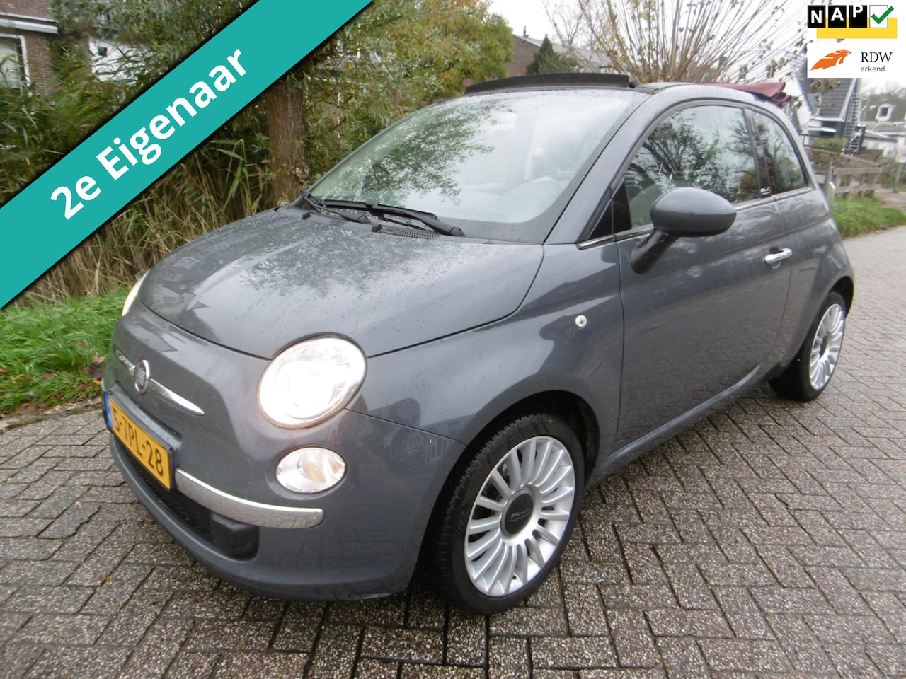 Fiat 500 C - Cabrio 0.9 TwinAir Turbo S Lounge Airco PDC 99.000km 2e eig. - AutoWereld.nl