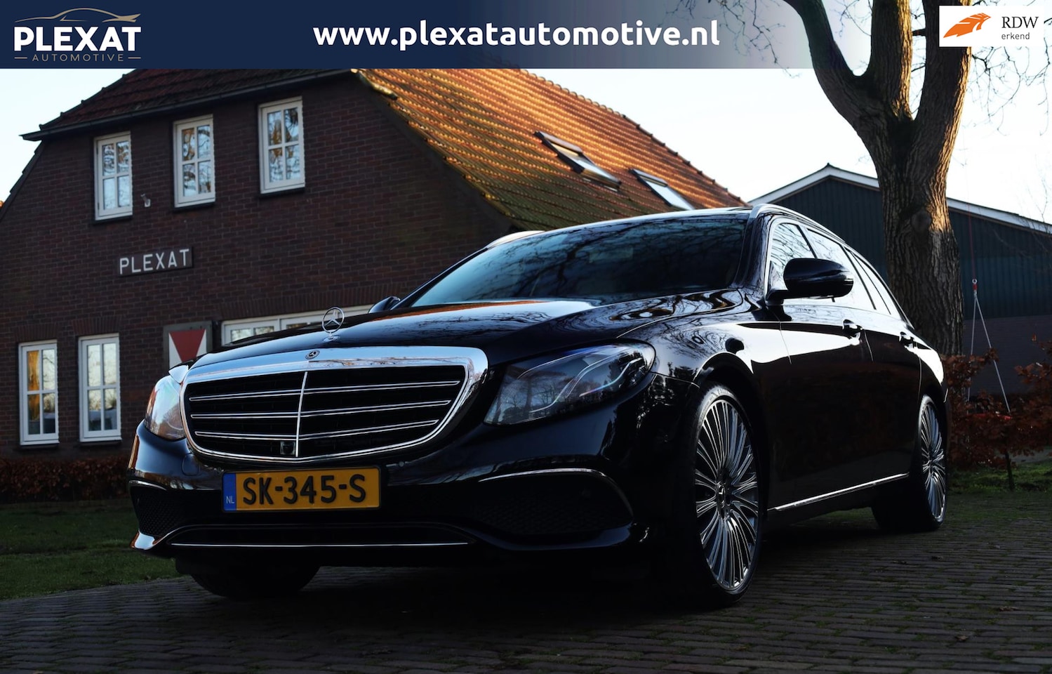 Mercedes-Benz E-klasse Estate - 250 Premium Plus Aut. | Panorama | 20 Inch | Dodehoekbewaking | Burmester | Schuif-Kanteld - AutoWereld.nl