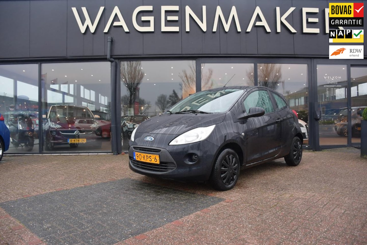 Ford Ka - 1.2 Trend Airco|Elektrische pak|Nieuwe APK - AutoWereld.nl