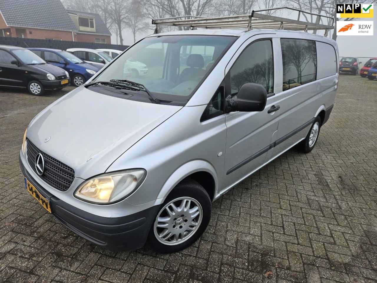 Mercedes-Benz Vito - 109 CDI 320 Lang DC Ambiente luxe. Dubbele Cabine. EXPORT. - AutoWereld.nl