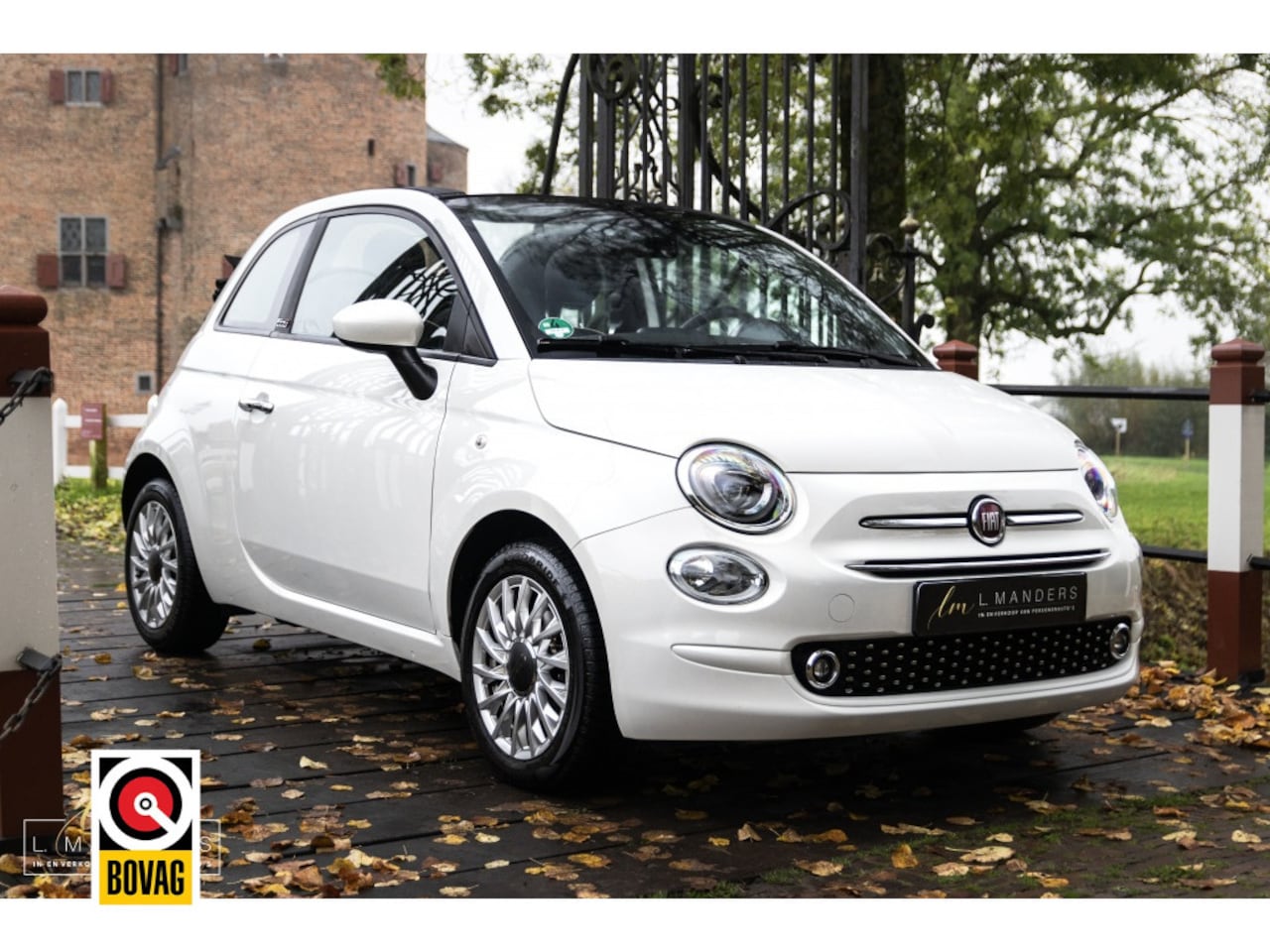 Fiat 500 C - 1.0 Hybrid Lounge 2020 WIT | Cabrio | Display | Benzine - AutoWereld.nl