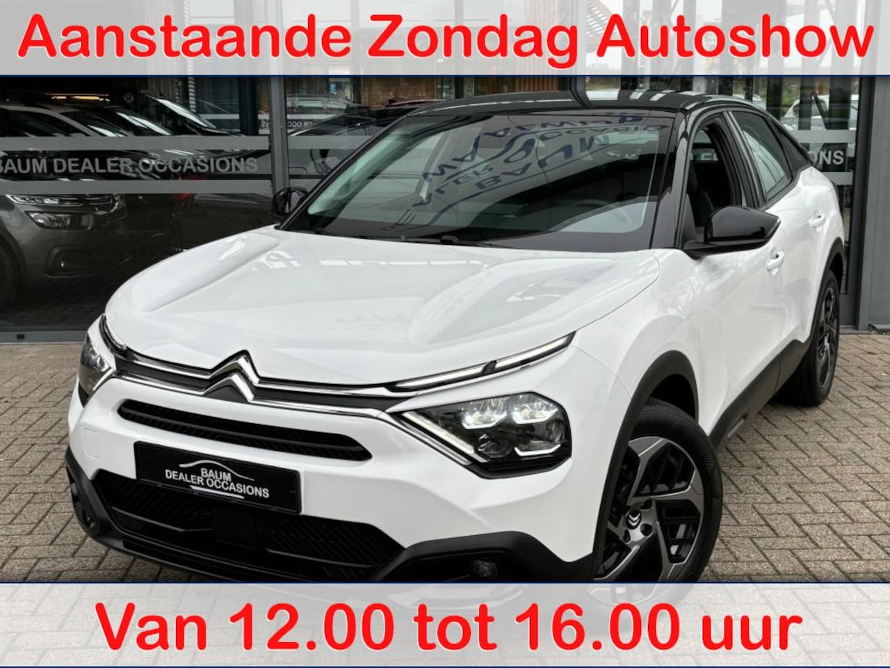 Citroën C4 - 1.2 PURETECH PLUS 130PK AUTOMAAT AIRCO PDC CARPLAY - AutoWereld.nl