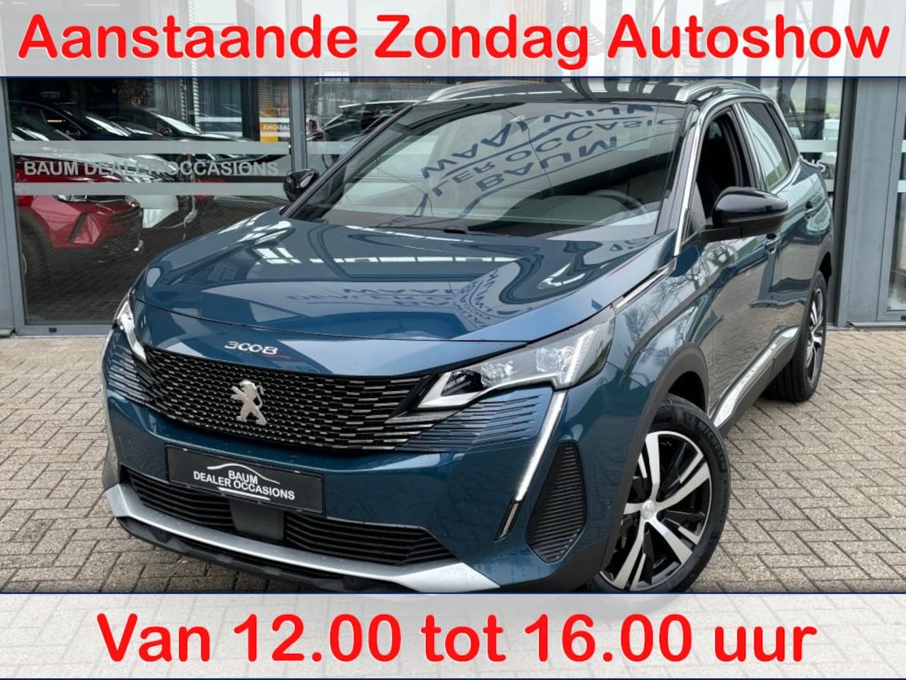 Peugeot 3008 - 1.2 PURETECH GT-LINE 130PK NAVI VIRTUAL-COCKPIT PDC-CAMERA - AutoWereld.nl