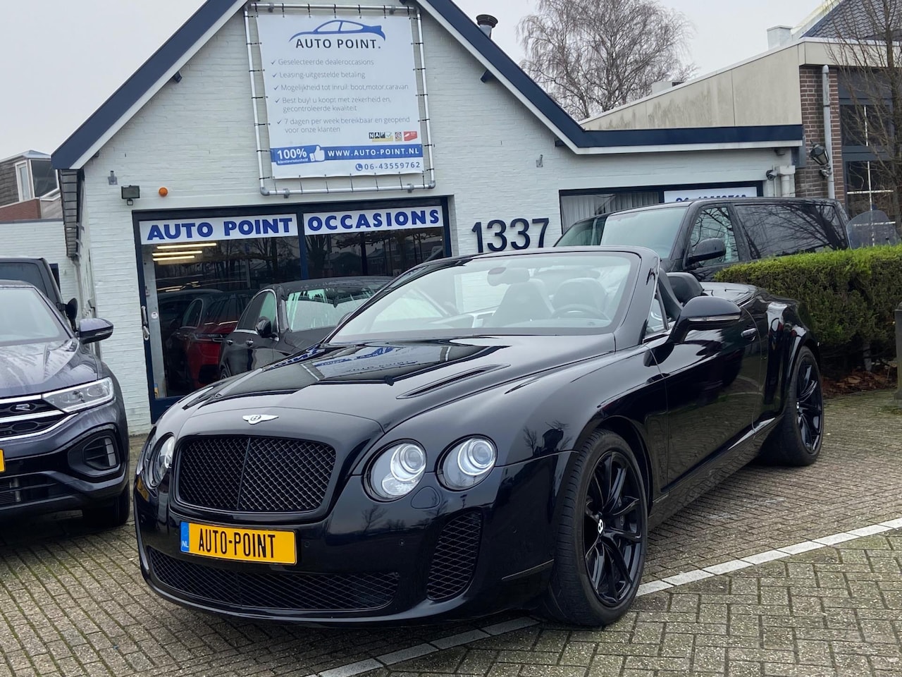 Bentley Continental GTC - 6.0 W12 630PK SUPERSPORTS!/CARBON/KERAMISCH - AutoWereld.nl