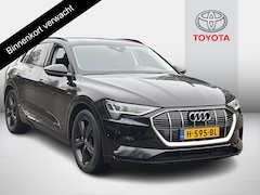 Audi e-tron - 50 QUATTRO LAUNCHE PLUS 313PK ACCU 91% BIJNA 2020. 1e EIG. 73.000 KM. PANORAMADAK.BLACKLIN