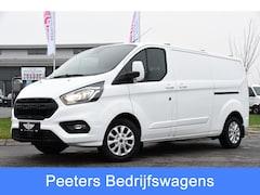 Ford Transit Custom - 300 2.0 TDCI L2H1 Limited Camera, Cruise, Carplay, 170PK, 2 x Schuifdeur, Automaat, Stoelv