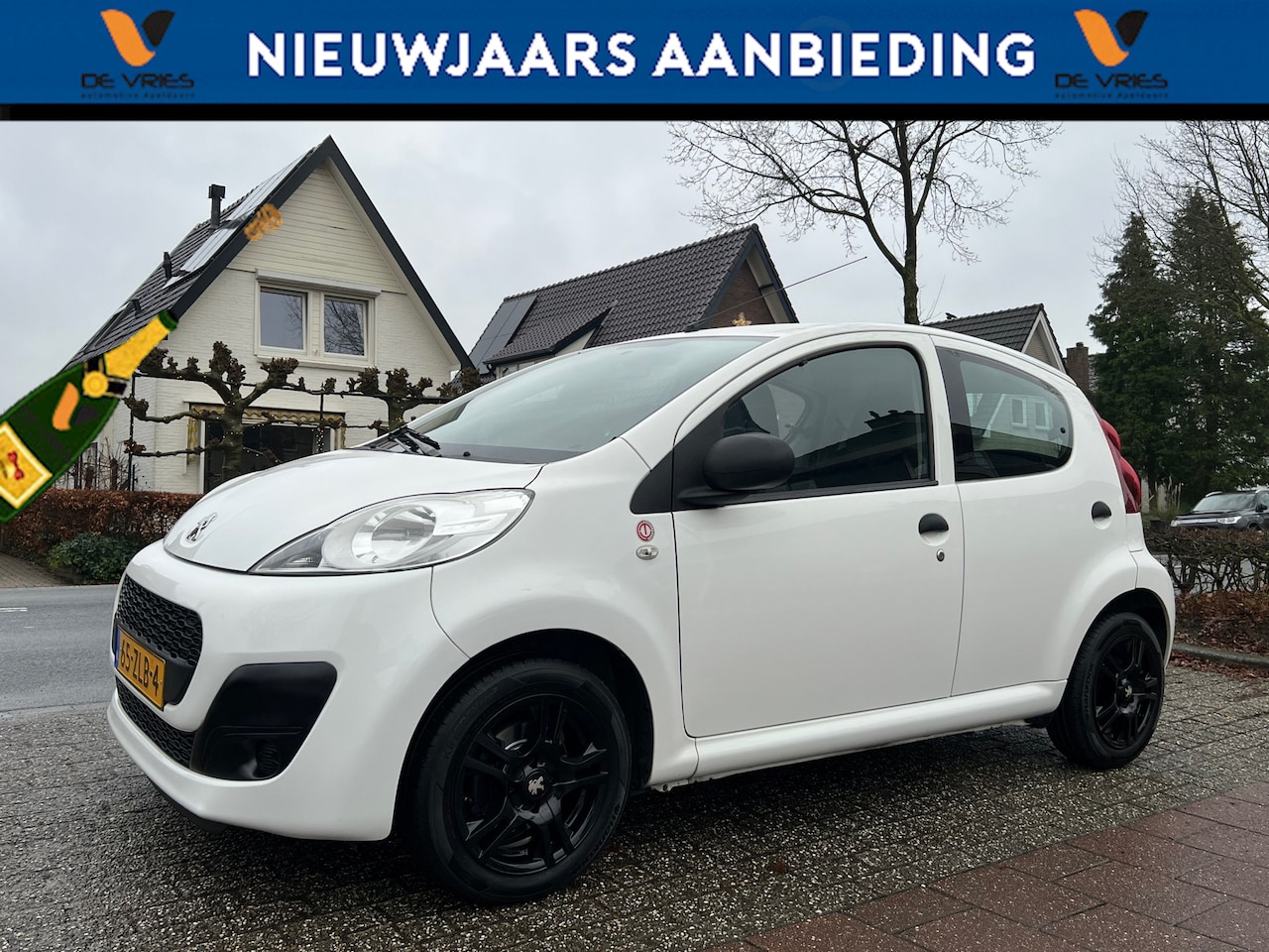 Peugeot 107 - 1.0 Black&White NL-AUTO-NAP. - AutoWereld.nl